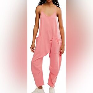 FP Movement by Free People Coral Jumpsuit